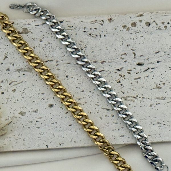 Curb Thick Chain Bracelet