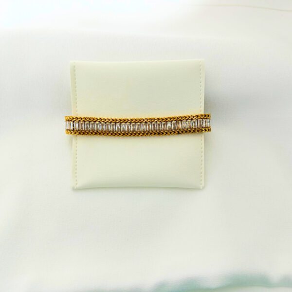 Diamond Bracelet 18K Gold Plated