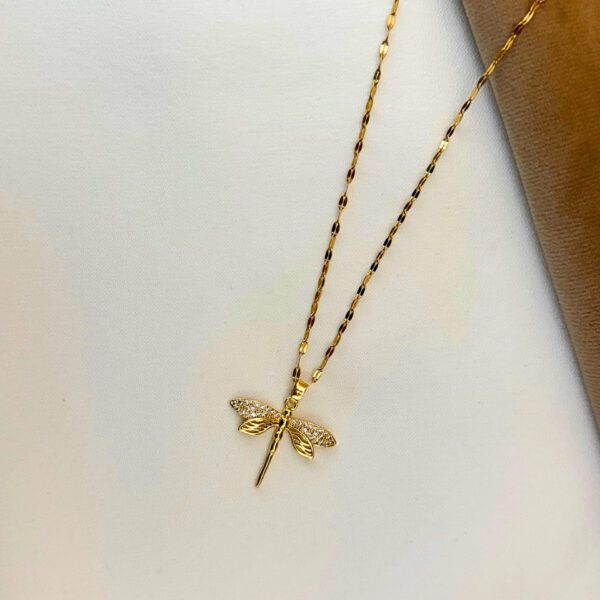 Dragon Fly Chain Necklace 10mm Cuban