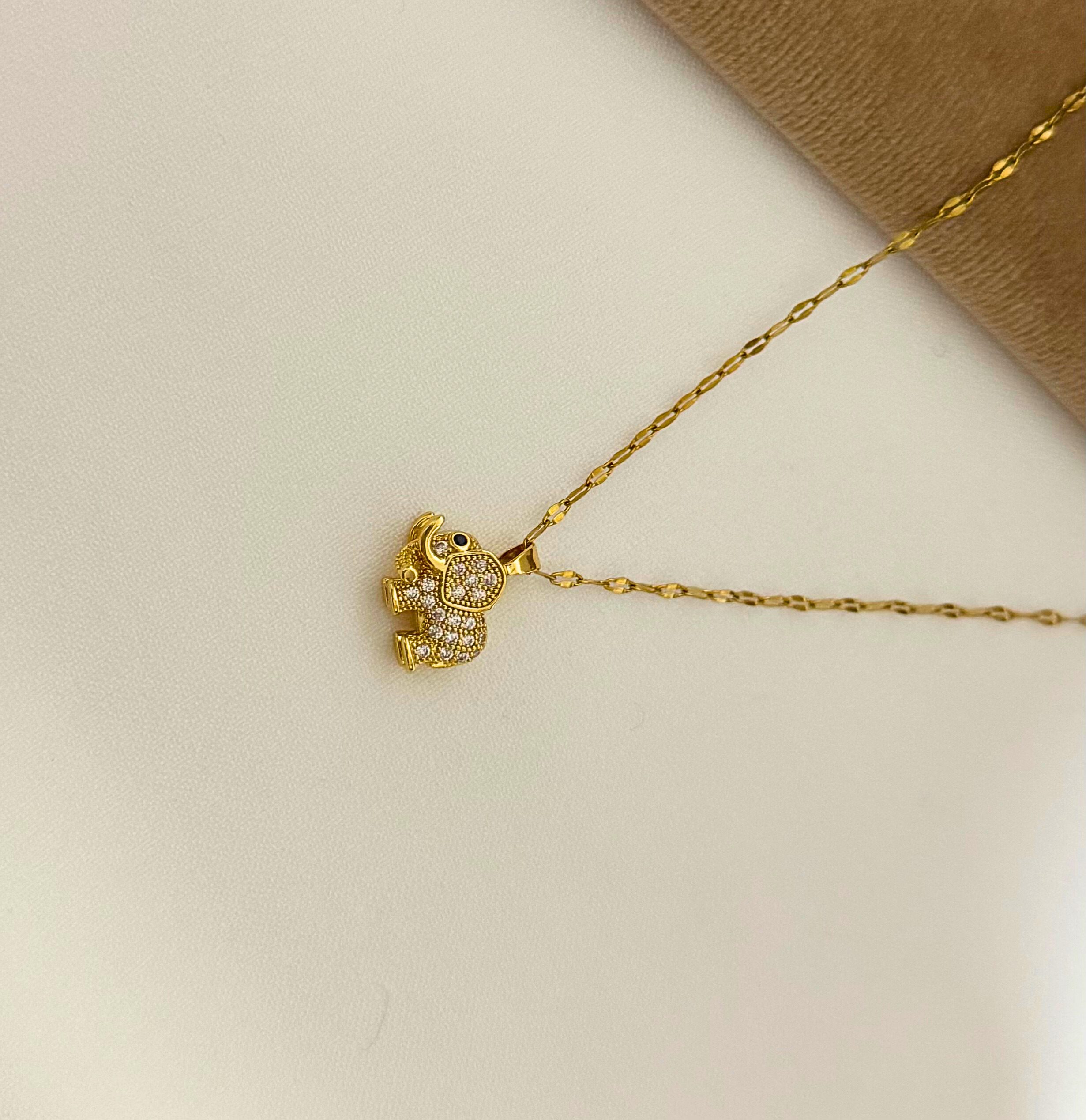 Elephant Pandant Necklace - Image 3