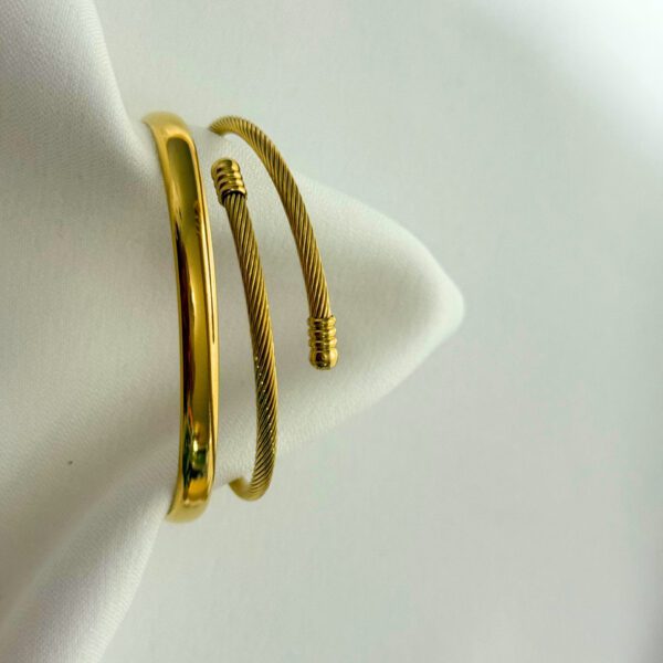 Huma Cuff Bangles - Set of 2