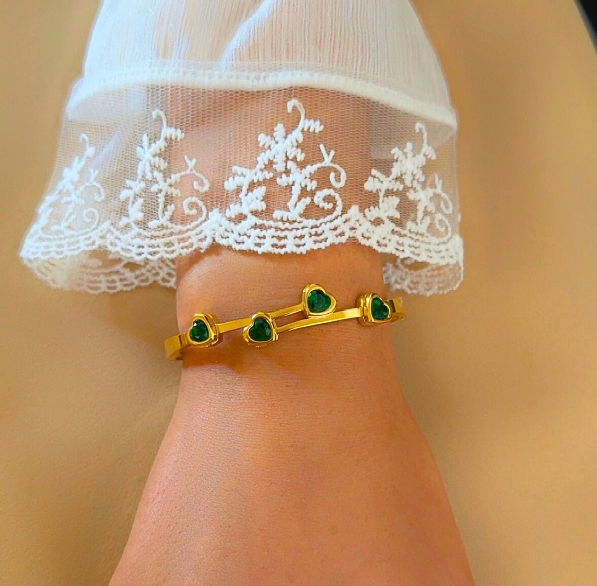 Jia bangle Tarnish-Free Bangle - Image 4