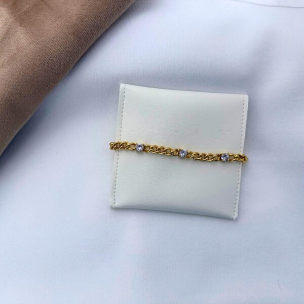 18k Plated Cubic Zirconia Laila Bracelet
