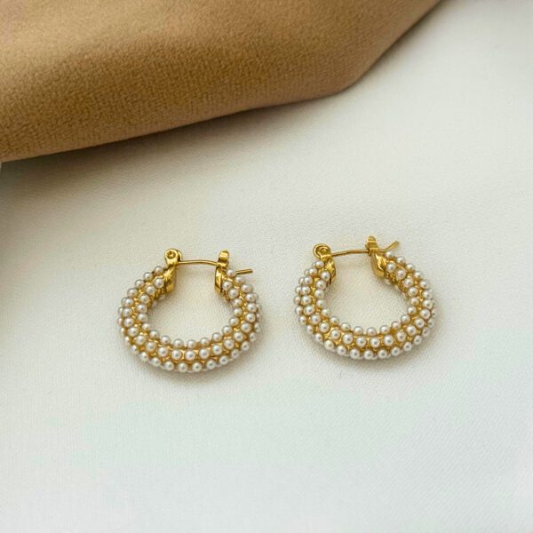 Pearl Hoops