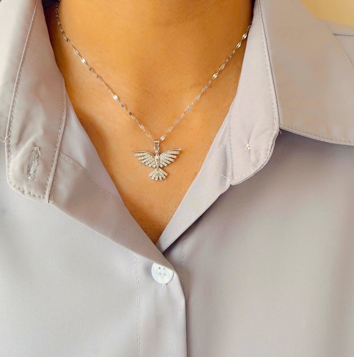 Phoenix Wing Necklace - Image 8