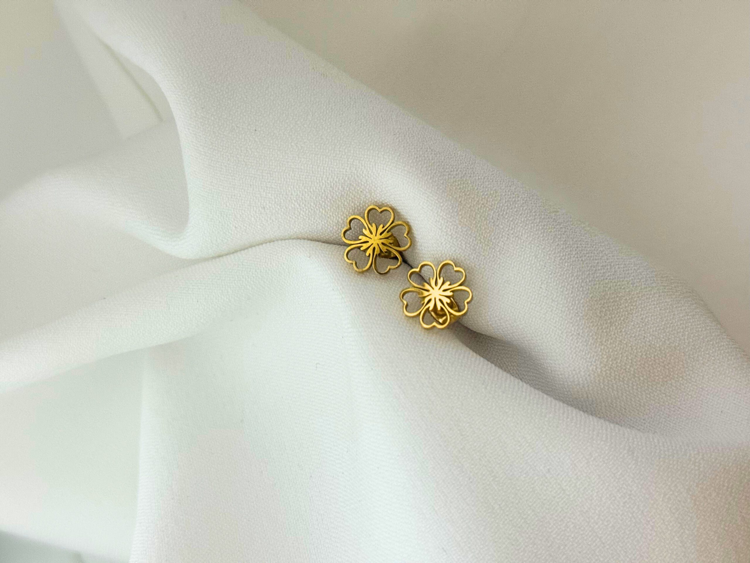 Plum Blossom Studs - Image 3