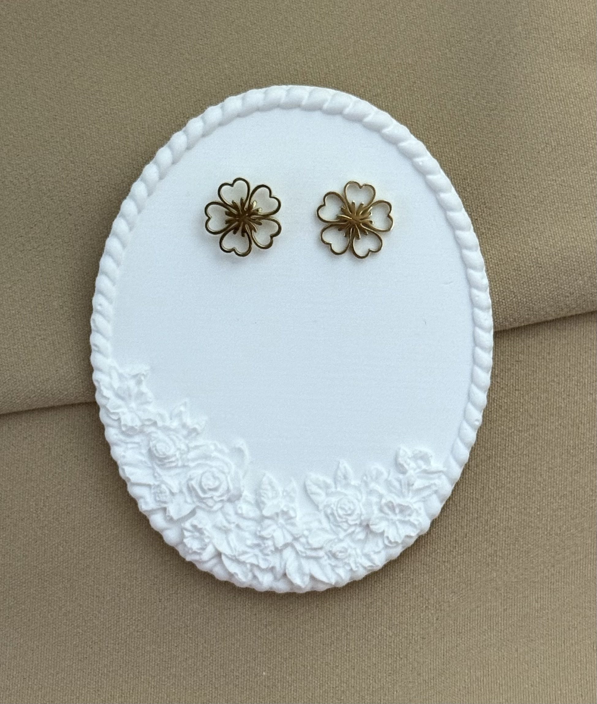 Plum Blossom Studs