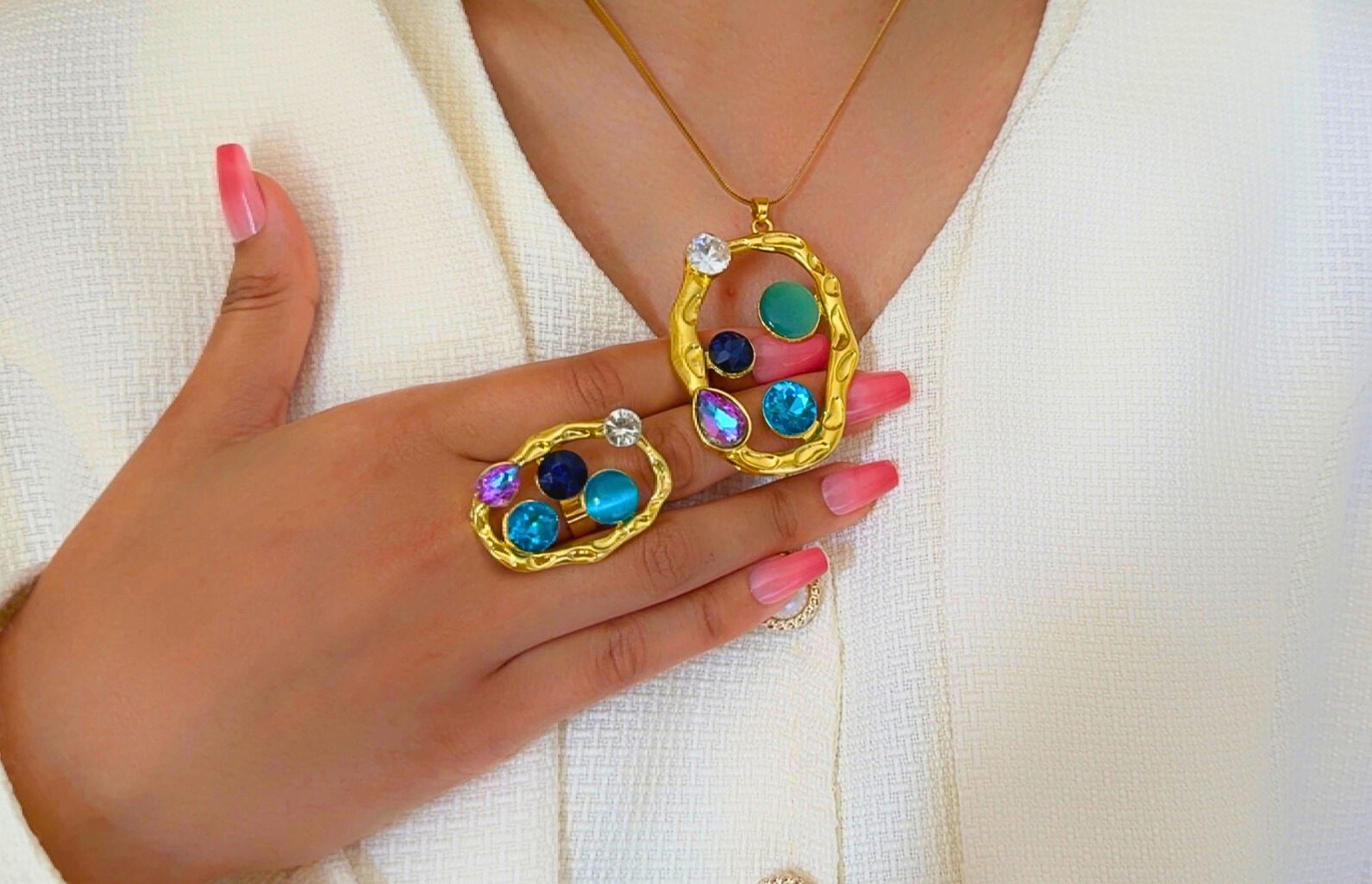 Rainbow Jewellery Set - Image 3