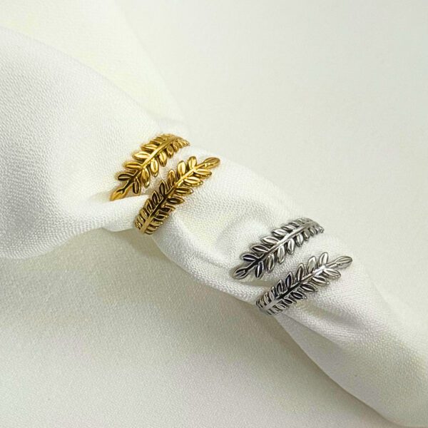 Adjustable Leaf Ring