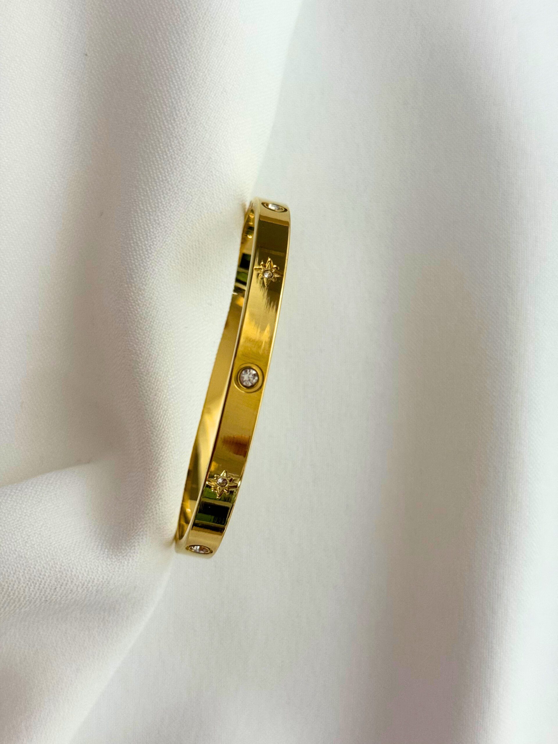 Moon and Star Bangle