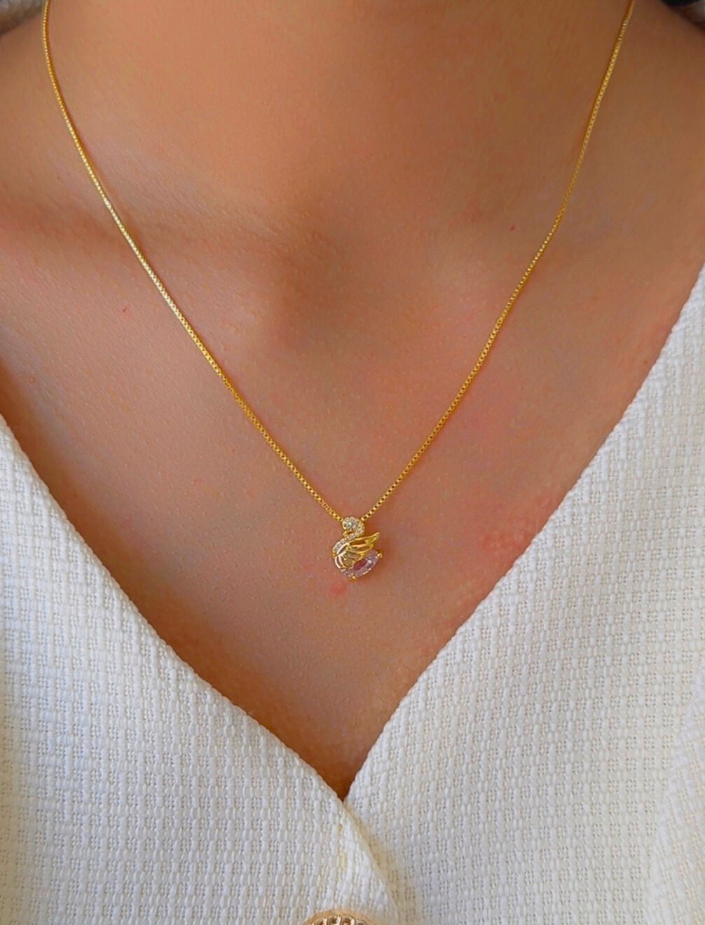 Swan Necklace - Image 3