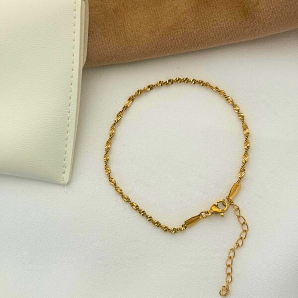 Twisted Rope Chain Bracelet
