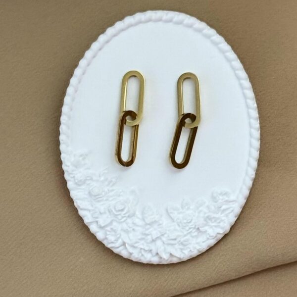 Alia Earrings 18K Gold Plated Earrings
