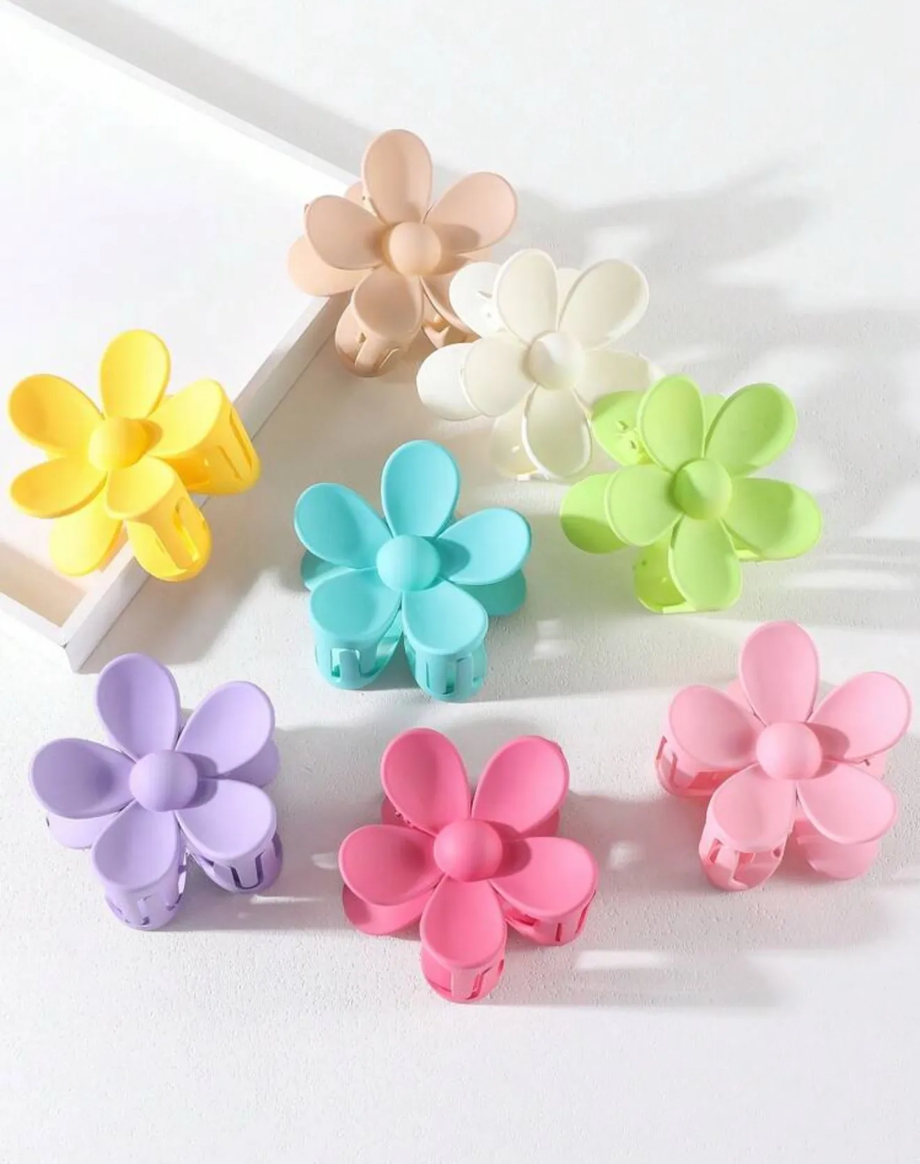 Flower hair clip