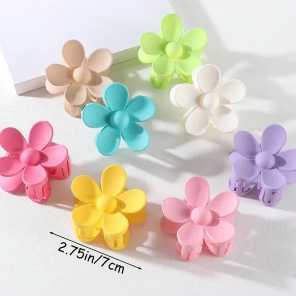 Flower hair clip