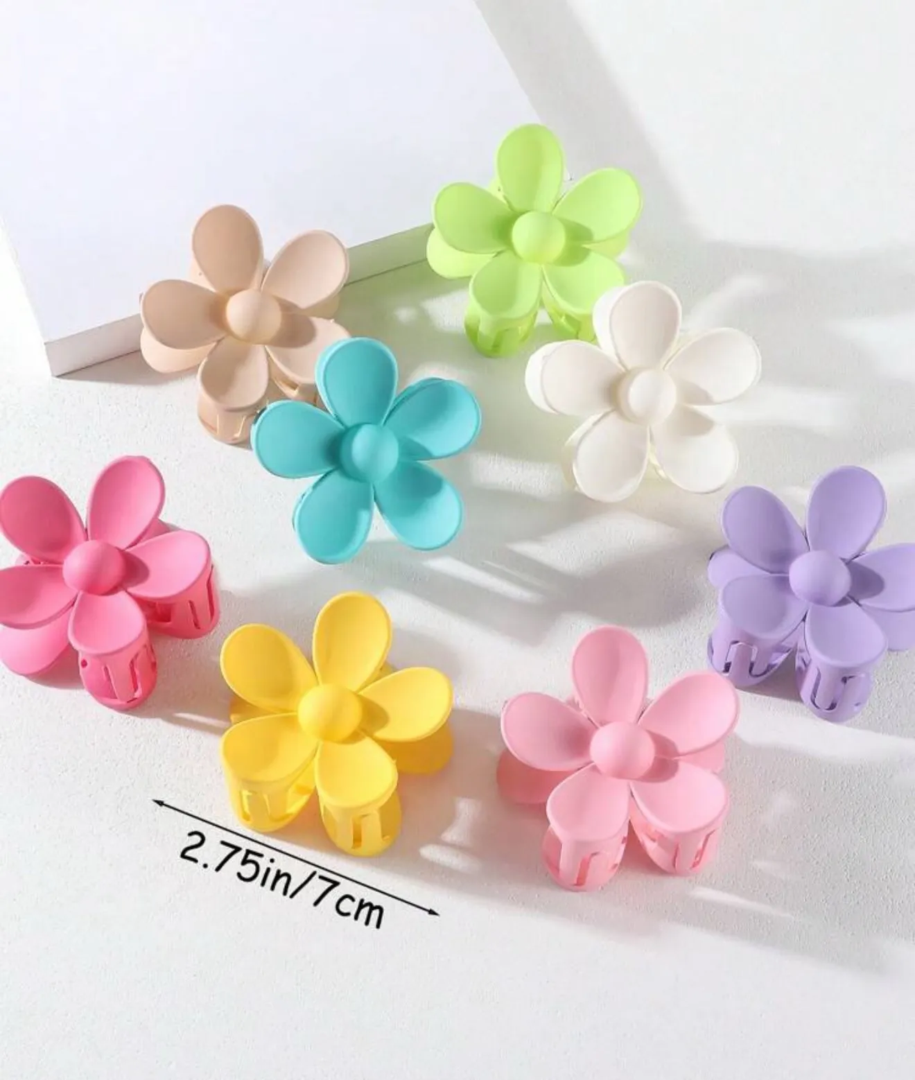 Flower hair clip