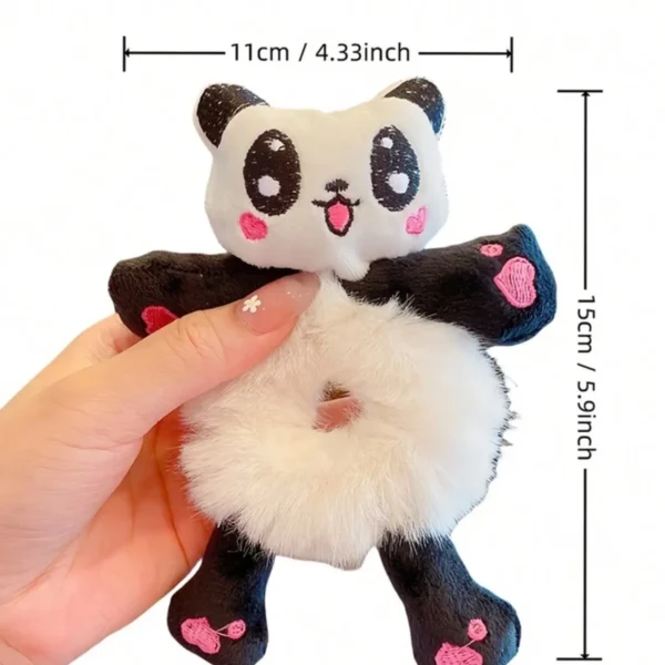 Cute Cartoon Animal Plush Hair Scrunchie