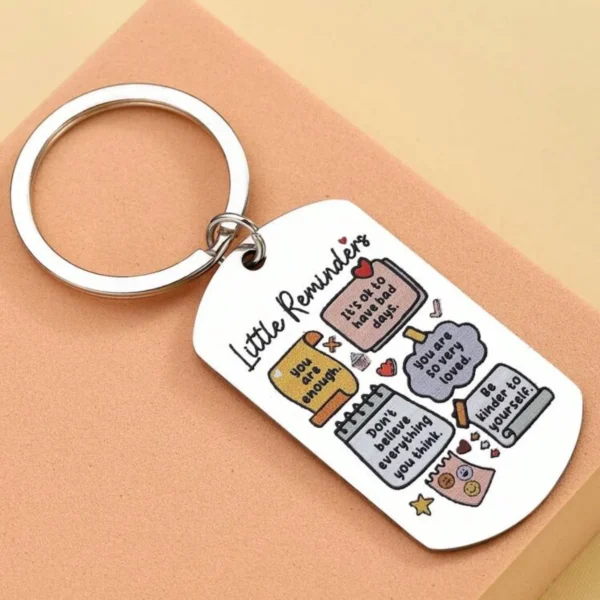 Affirmative keychain
