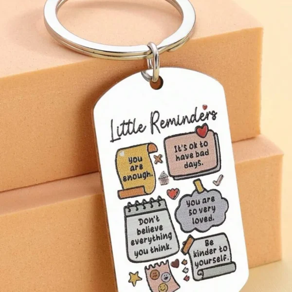 Affirmative keychain